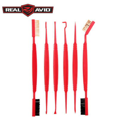 Real Avid Accu-grip Picks & Brushes - 7 Picks And Scrapers #av-pbs