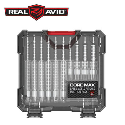Real Avid Bore Max Speed Jag & Patch Multi-cal Pack - 500 Speed Patches # Av-bmjags