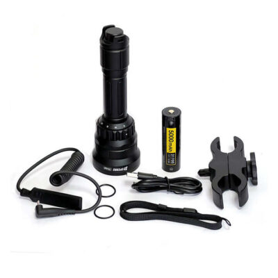 Speras Th4 Ir 4-in-1 Hunting Flashlight Kit - Zoomable White Red Green Ir850 Led #sl-th4k