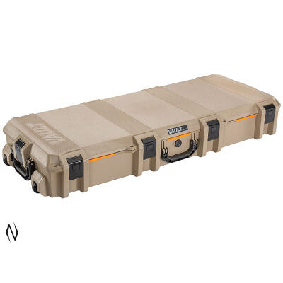 Pelican Vault V730 Short Double Rifle Case - Tan 44 Inch Internal #pv730tan