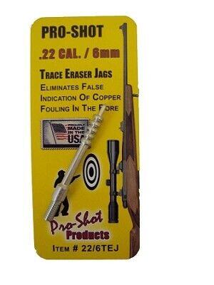 ProShot .22Cal 6mmTraceEraserSpearTipJag - Excellent Quality #22/6tej