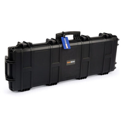 Tough Move Heavy Duty Gun Case 40 Inch Long For Air Rifle And Shotgun Storage - With Wheels And Lock Clip  #tm100hd