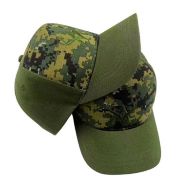 Xhunter Camo Olive Green 5-panel Outdoor Cap - One Size Fits Most #xh126672