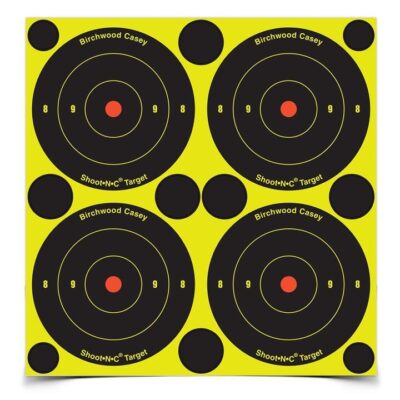Birchwood Casey Shoot-n-c Round Bullseye Self Adhesive Paper Shooting Target - 3 Inch 48 Sheets 120 Pasters #34315