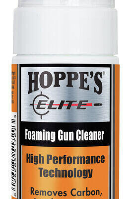 Hoppes Gun Cleaner Elite Foaming Bore Low Odor Cleaning Solvent - 4oz Bottle #hpefgc4
