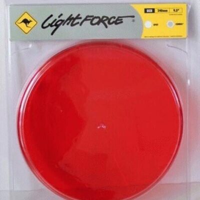 Lightforce Blitz Spotlight Lens Sporting Light Handheld Filter Lamp - 240mm Red #rl240