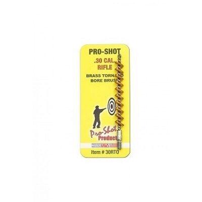Pro-shot 30 Cal Rifle Gunsmiths Bronze Tornado Brush 30rto