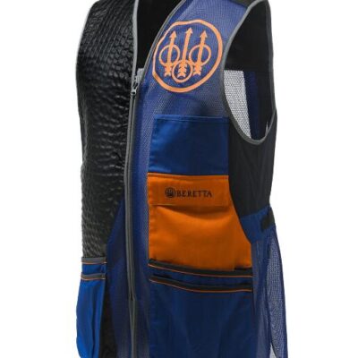 Beretta Sporting Vest Evo Shooting Gear - Blue & Black #gt911t155305c6