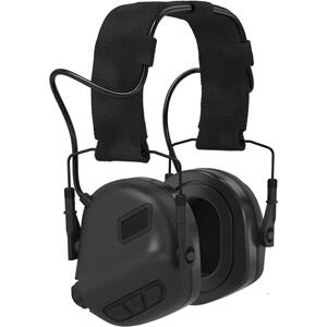 Earmor Electronic Earmuffs - M31 Plus Tactical Black #m31p-bk