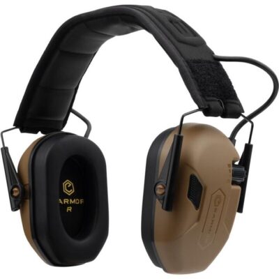 Earmor Tactical Hearing Protection Earmuffs Noise Canceling Coyote Brown #m300a-cb
