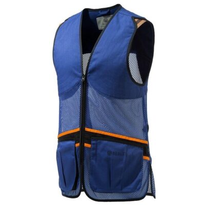 Beretta Shooting Vest - Full Mesh Blue #gt671-t1553-0560