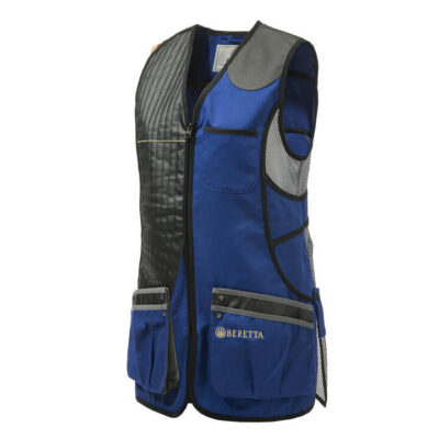 Beretta Sporting Vest Woman - Cotton And Mesh Blue #gt023-t1553-059j