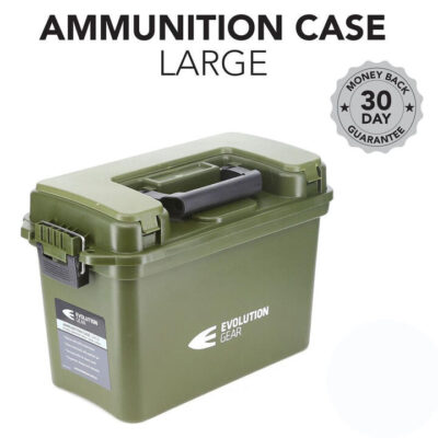 Evolution Gear Ammunition Case Series Weatherproof Ammo Box - Large Od Green #ac_large_od