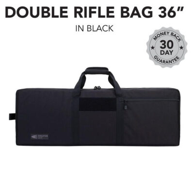 Evolution Gear 36 Inch Hunting Double Rifle Soft Bag - Black #drb_36_b