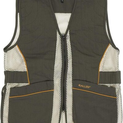 Allen Recoil Reducing Shooting Vest Olive Green M/l #22611