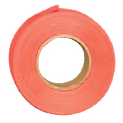 Allen Fluoro Reflective Flagging Tape 1 Inch - Orange 150 Ft Roll #al45