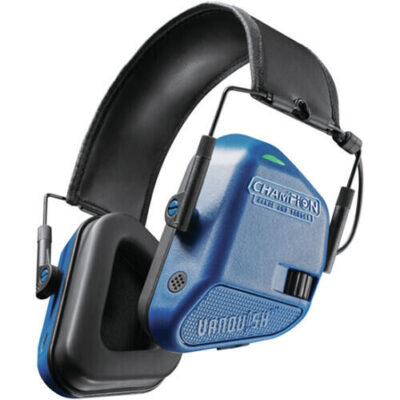 Champion Ear Muffs 22db Electronic Vanquish Blue #ch40979
