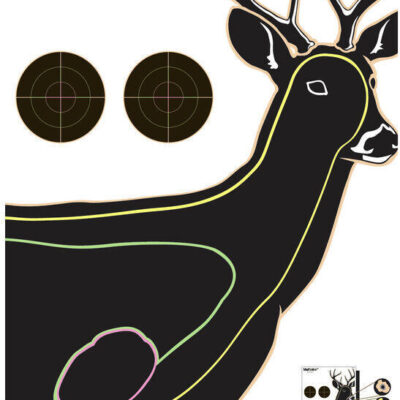 Champion Hunting Shooting Durable High Visibility Target Visicolor Deer - 10 Pack Multi-colored #ch45823