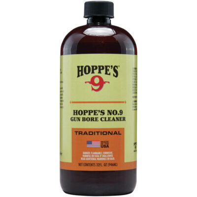 Hoppes No 9 Famous Gun Bore Cleaner Perfect Cleaning Solvent - 32oz 1 Quart Bottle #hp932