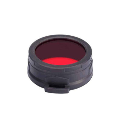 Nitecore Flashlight Head Red Filter - 70mm For Mh40gtr #nfr70