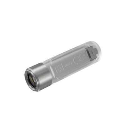 Nitecore Tiny Stainless Steel Keychain Rechargeable Led Light - 300 Lumen #tiki