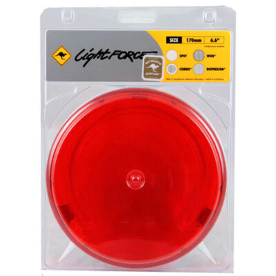 Lightforce Lance Spotlight Lens Sporting Light Handheld Filter Lamp - 170mm Red #rl170