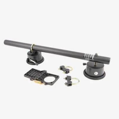Lightforce Twin Suction Bar Roof Base Combo Mounting Kit Spotlight Hunting Light - Black #rcsbc