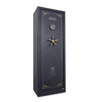Spika Premium Digital Lock Gun Safe - 12 Guns #s3d