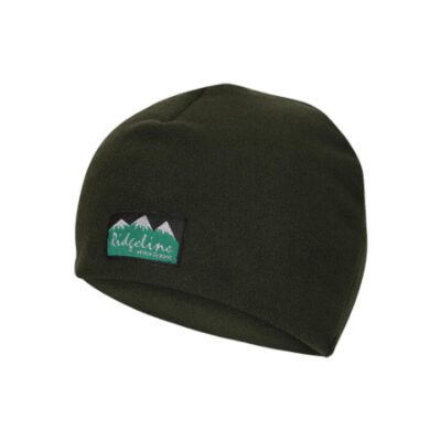 Ridgeline Kids Micro Fleece Beanie Olive - Lightweight #rlabf2o-kid