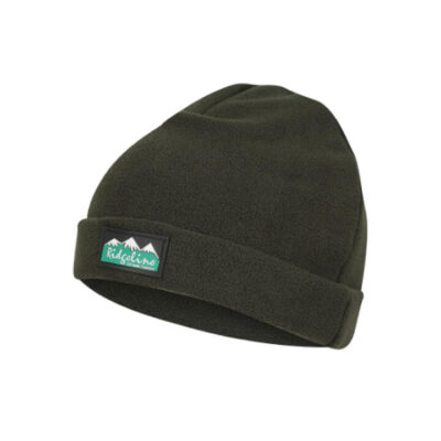 Ridgeline Polar Fleece Adult Beanie Olive - Double Layer For Extra Warmth #rlabnplao