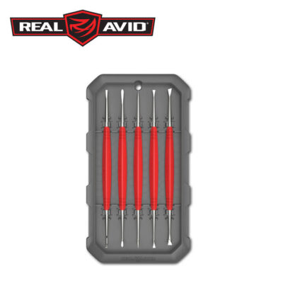 Real Avid Accu-grip Steel Picks - 10 Different Tip Shapes #av-agsps