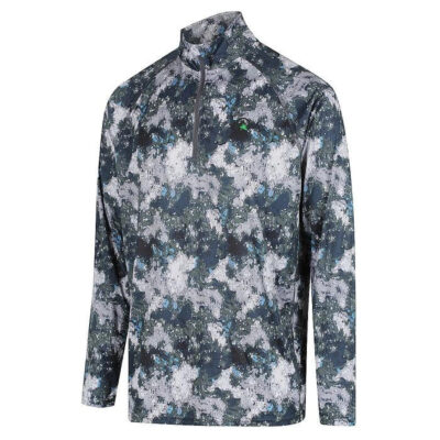 Ridgeline Mens Performance Qtr Zip Top - Squall #rlclsmlsq