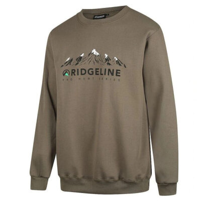 Ridgeline Mens Pro Hunt Crew Top Classic Fit - Beech #rlcswphbc