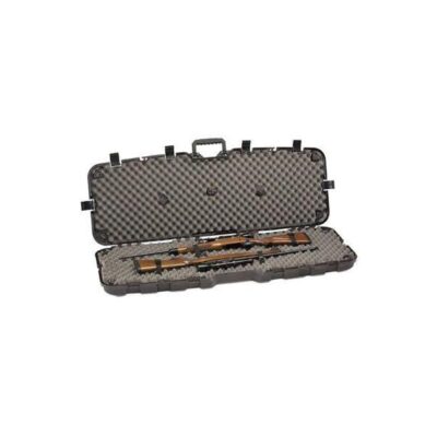 Plano Promax Double Scope Rifle Gun Case 52 Inches - W Moulded Handles Pillarlock #pl153200