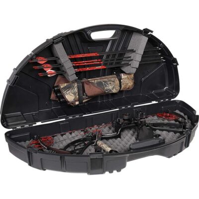 Plano Se Single Compact Bow Case 44 Inches - Black Comfortable Molded Handle #pl1010635