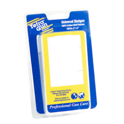 Tetra Universal Shotgun Boxed Cleaning Patches - 150 Sheets #t1130c
