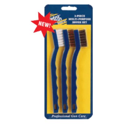 Tetra  Gun Cleaning Multi -purpose Brush Set - New 2011 - 3 -piece #t1520i
