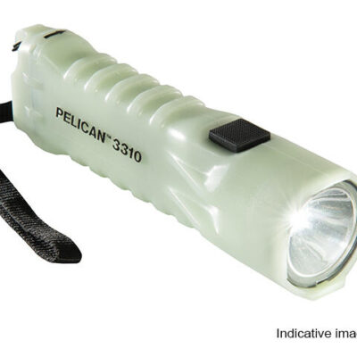 Pelican Glow In Dark 378 Lumen 196m Rechargeable Led Torch - Waterproof #p3310plg2