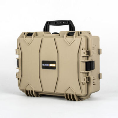 Tough Move  Pistol Hand Gun Drone Heavy Duty Case - Stackable Storage #0818p Tan