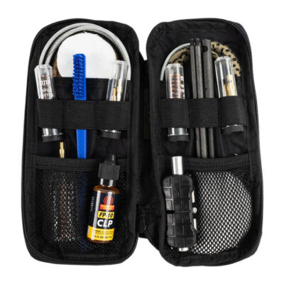 Otis Gun Cleaner Lawman Series Cleaning DefenderKit5.56mm Rifles 9mm Pistols - Quick One-pass Cleaning #fg-901-556-9