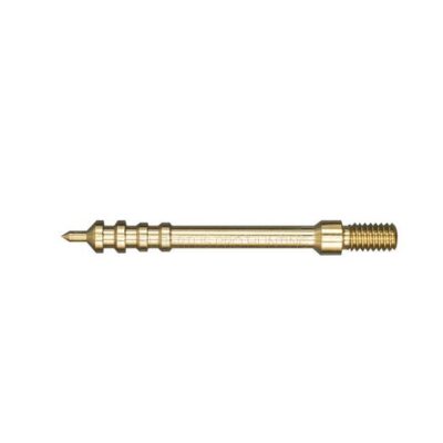 Otis Gun Cleaning 25-6mm Pierce Point Jag Packged - Solid Brass #fg-j256m