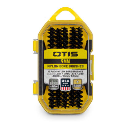 Otis Gun Cleaning Bronze Brush .38 9mm 10 Pack - Corrosive Resistant #fg-338-bp