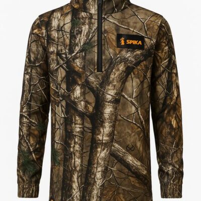 Spika Kids Tracker Hunting Jacket Camo - Durable Quiet Material #hk-105 6