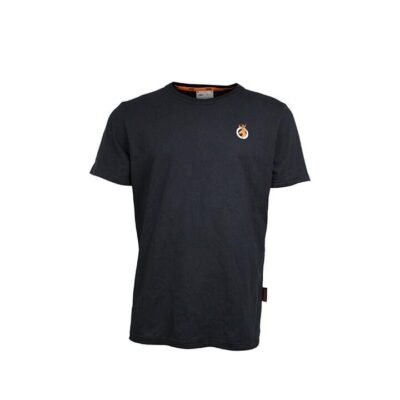 Spika Mens Black Go Tshirt - Comfort Breath Cotton Material #gtm-119