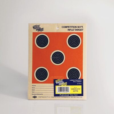 Tetra Paper Target Competition 50ft Rifle Target - 20pack #t1300i